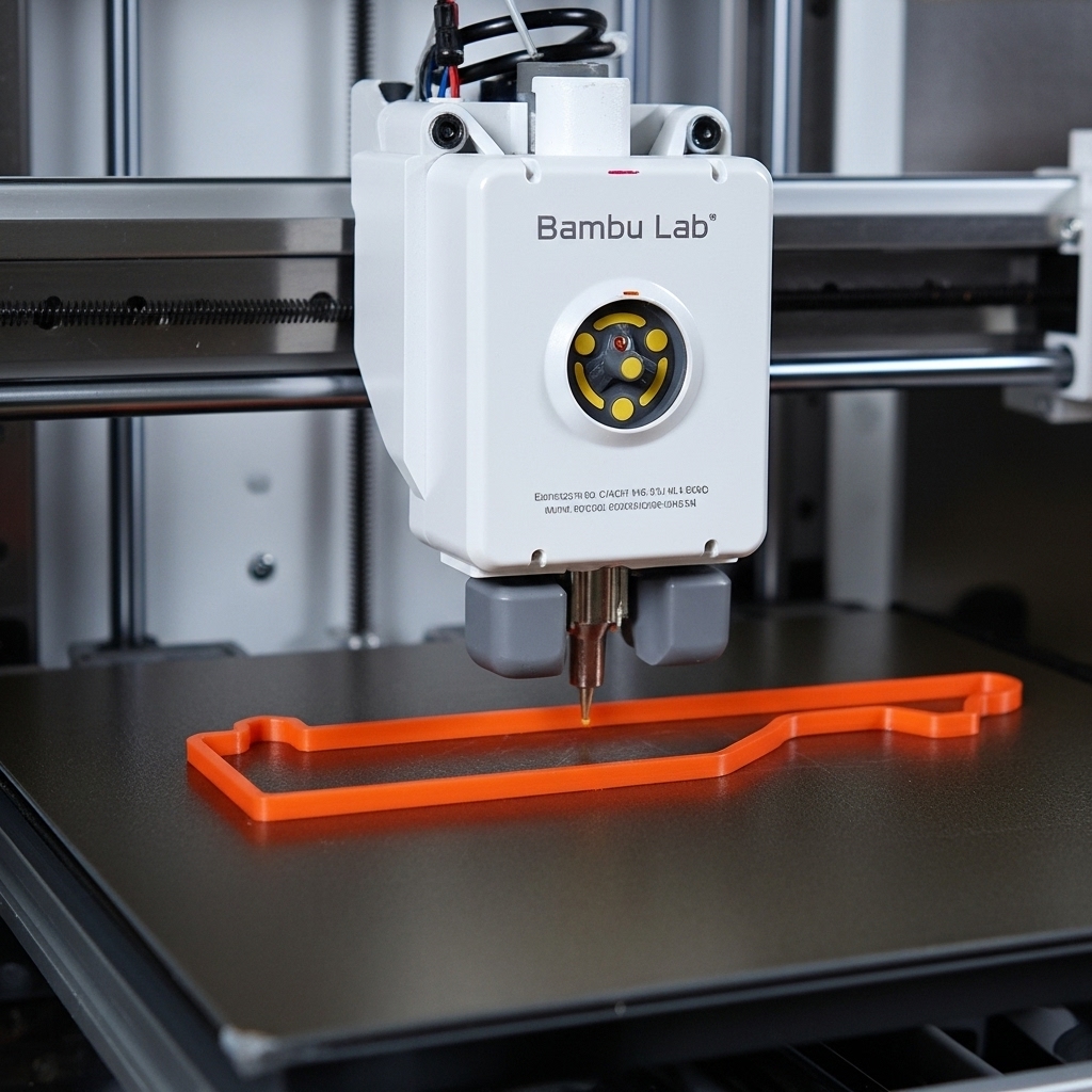 Impresora 3D creando un producto