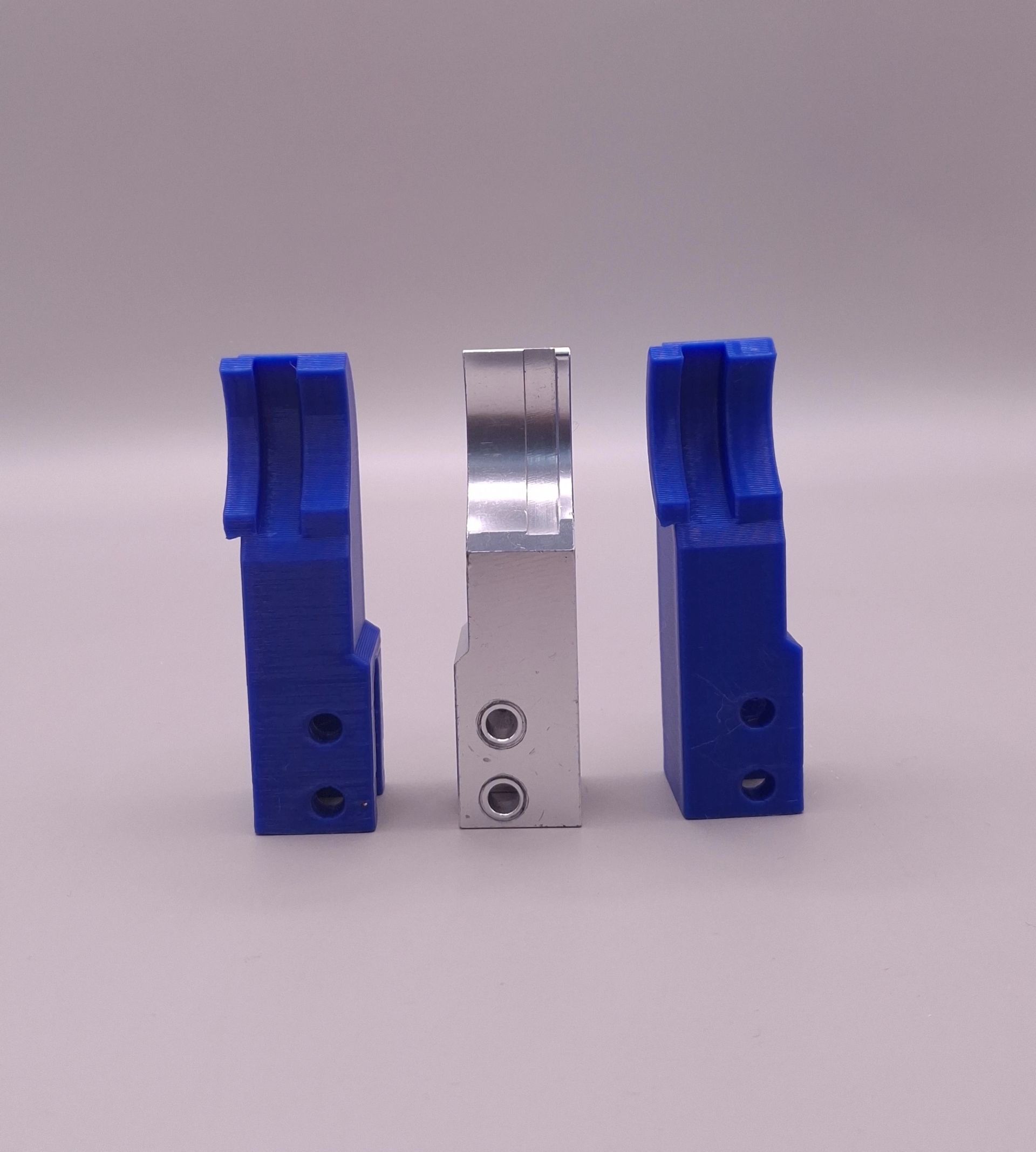 Prototipos de piezas 3D.